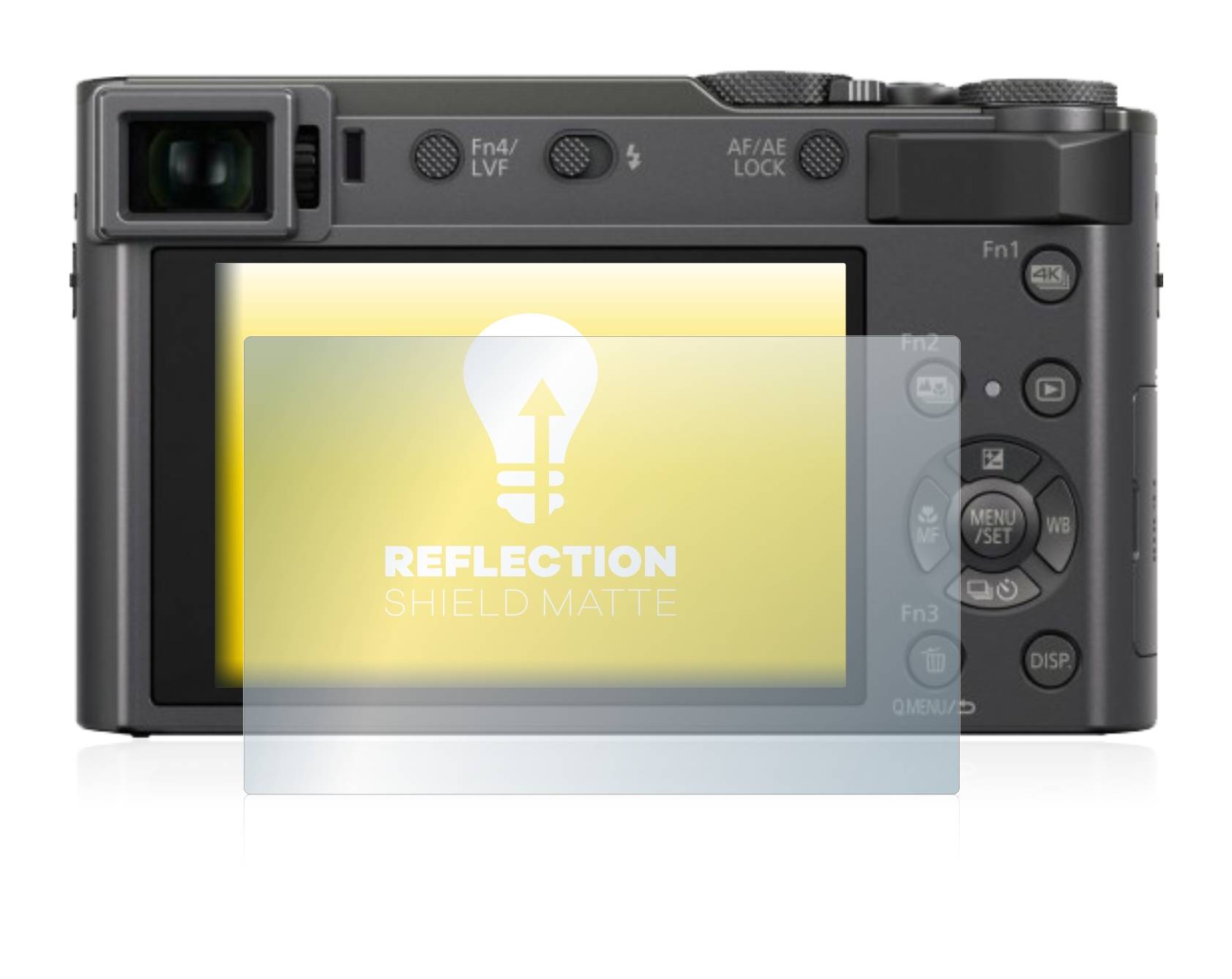 upscreen Reflection Shield Matte Premium Displayschutzfolie für Panasonic Lumix