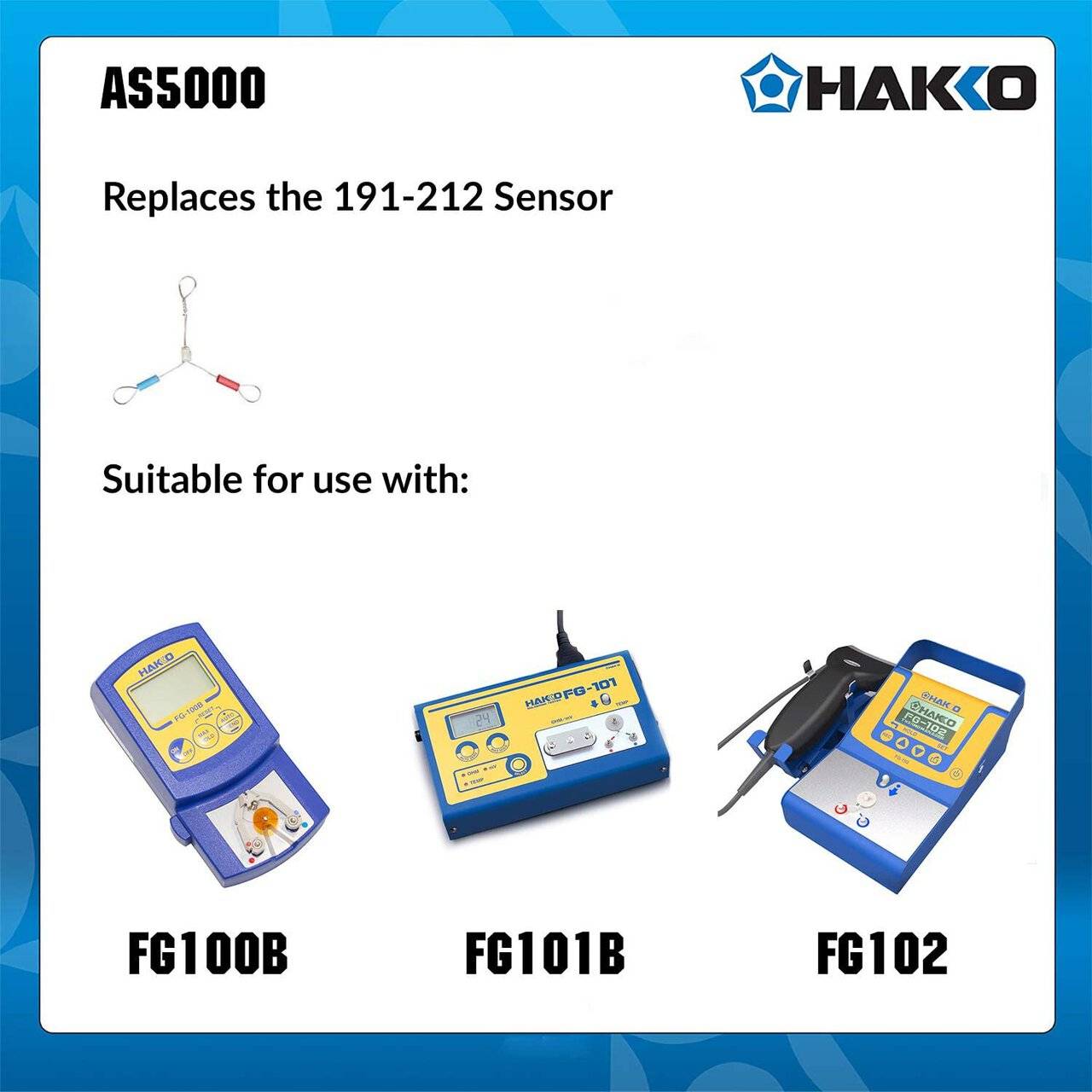 Temperatursensor für HAKKO FG 100B / FG 101B / FG 102