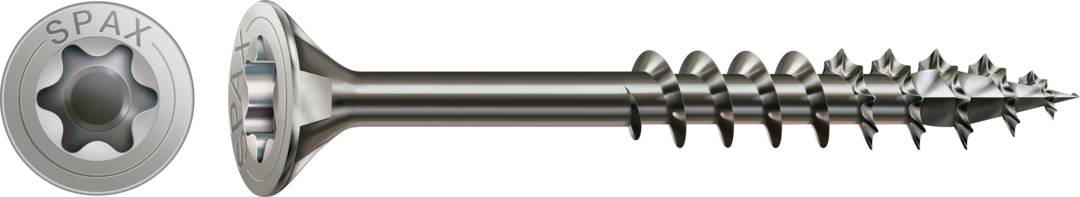 SPAX 0197000350403 Holzschraube 3.5mm 40mm T-STAR plus 88091 Edelstahl A2 200St.