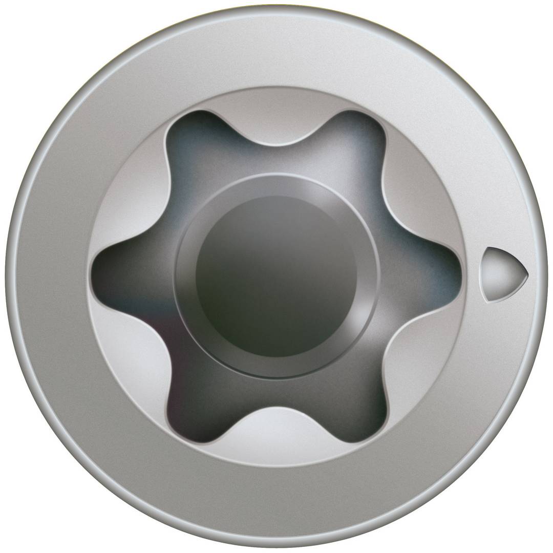 SPAX Universalschraube Holzschraube Edelstahl A2 Vollgewinde Senkkopf T-STAR plus CUT4-Spitze 3 x 25mm - 200 Stück