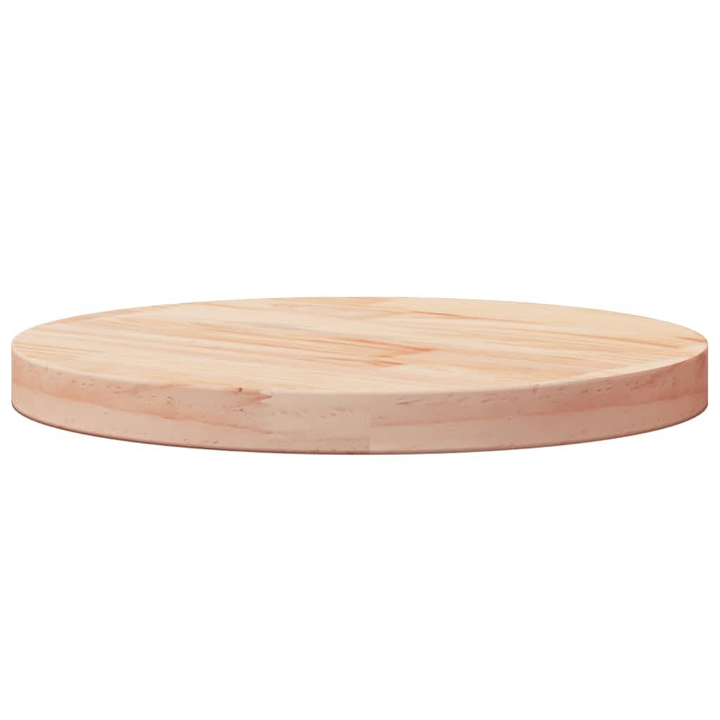 vidaXL Tischplatte Rund Ø30x3 cm Massivholz Kiefer