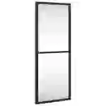 vidaXL Wandspiegel Schwarz 20x50 cm Rechteckig Eisen vidaXL Wandspiegel Schwarz 20x50 cm Rechteckig Eisen