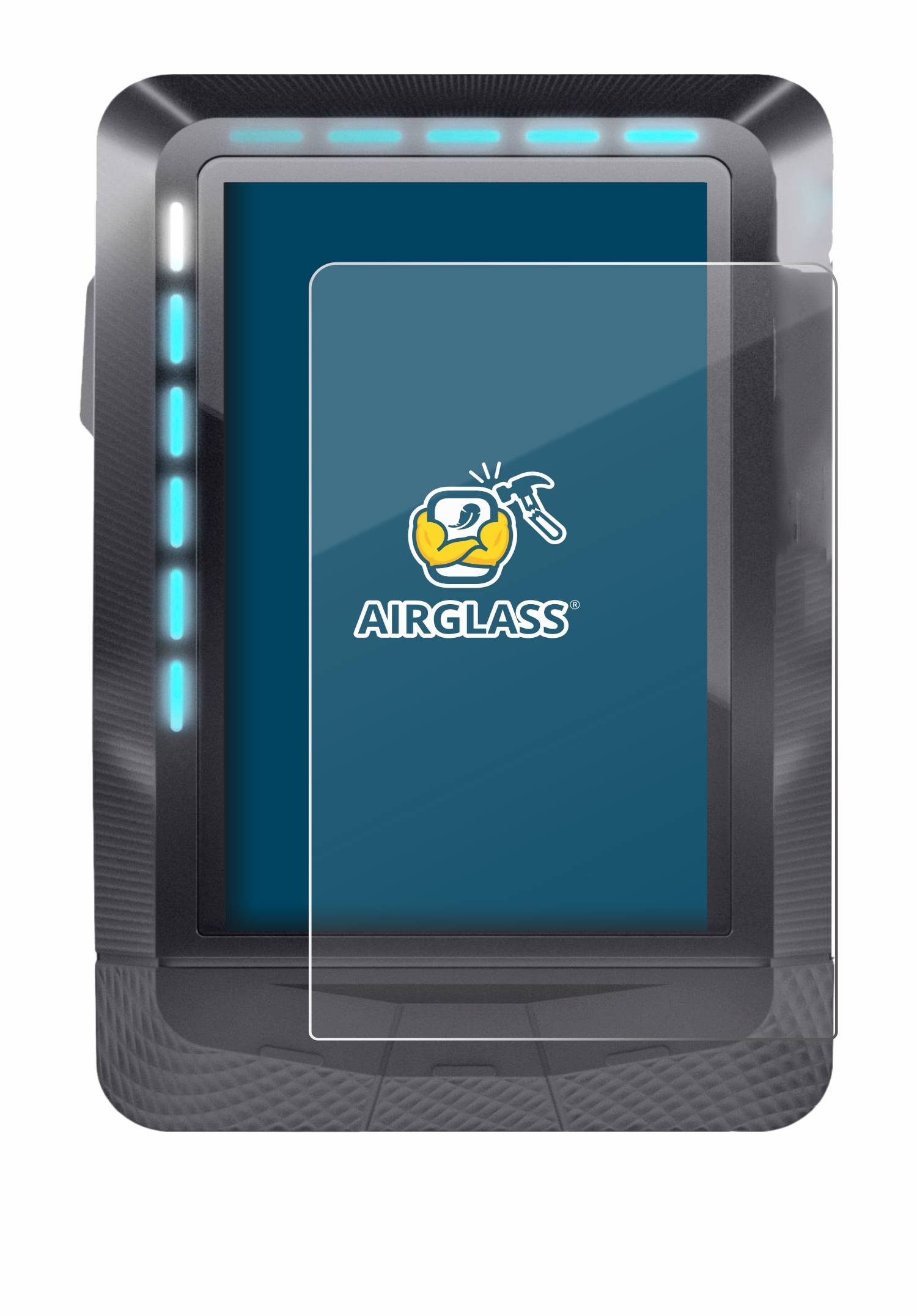 BROTECT AirGlass Flexible Schutz Glas Folie für Wahoo Elemnt GPS Klar Transparent