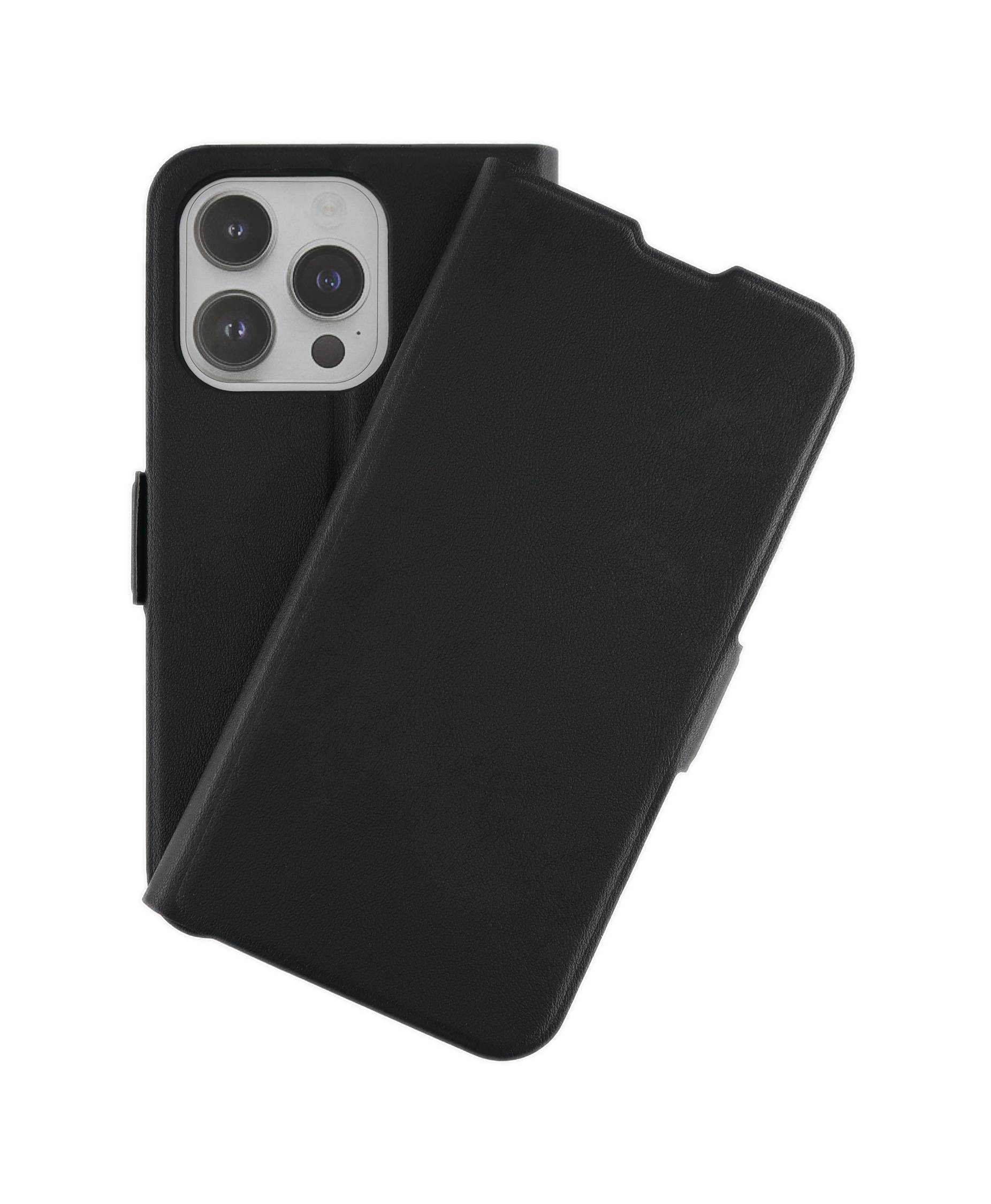 JAMCOVER Bookcase Smart für Apple iPhone 15 Pro - Handytasche mit Magnetverschluss und Kartenfächer