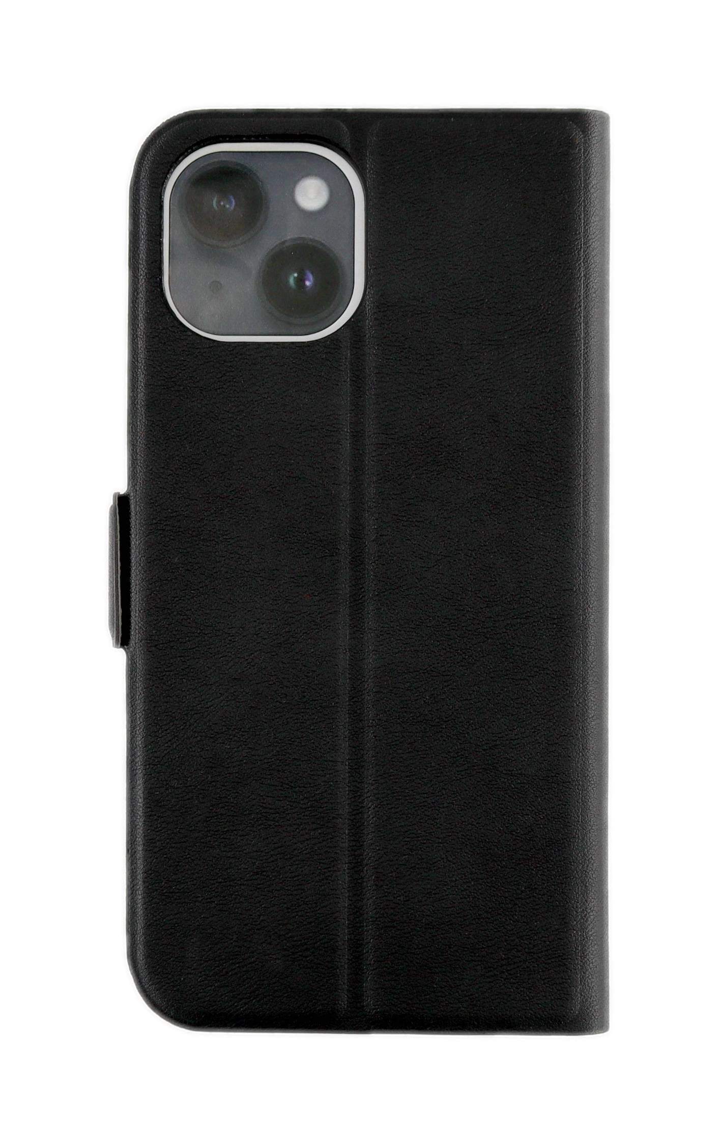 JAMCOVER Bookcase Smart für Apple iPhone 15 Plus - Handytasche mit Magnetverschluss und Kartenfächer