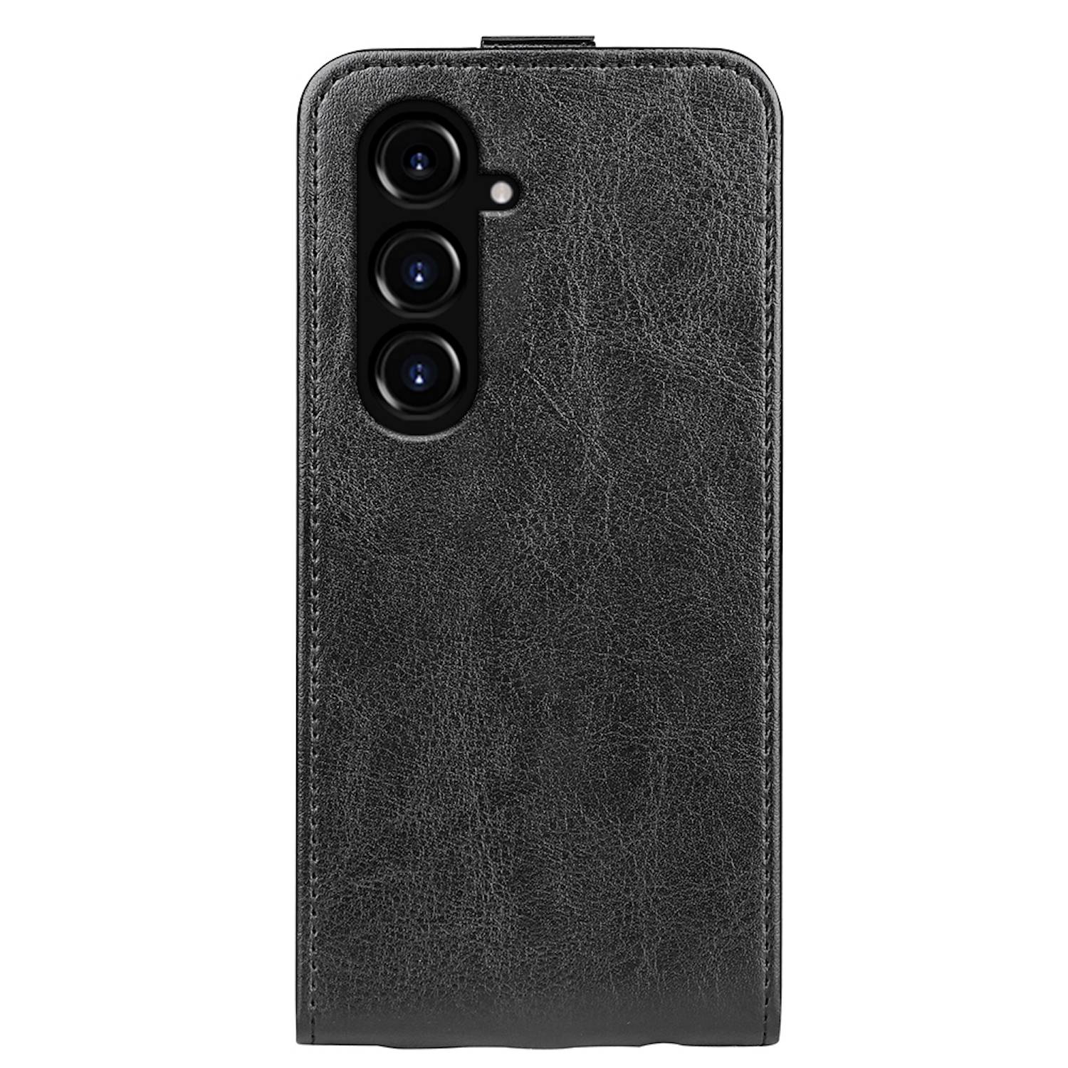 Für Samsung Galaxy S23 FE Fliptasche Schwarz Hülle Cover Schutz Tasche