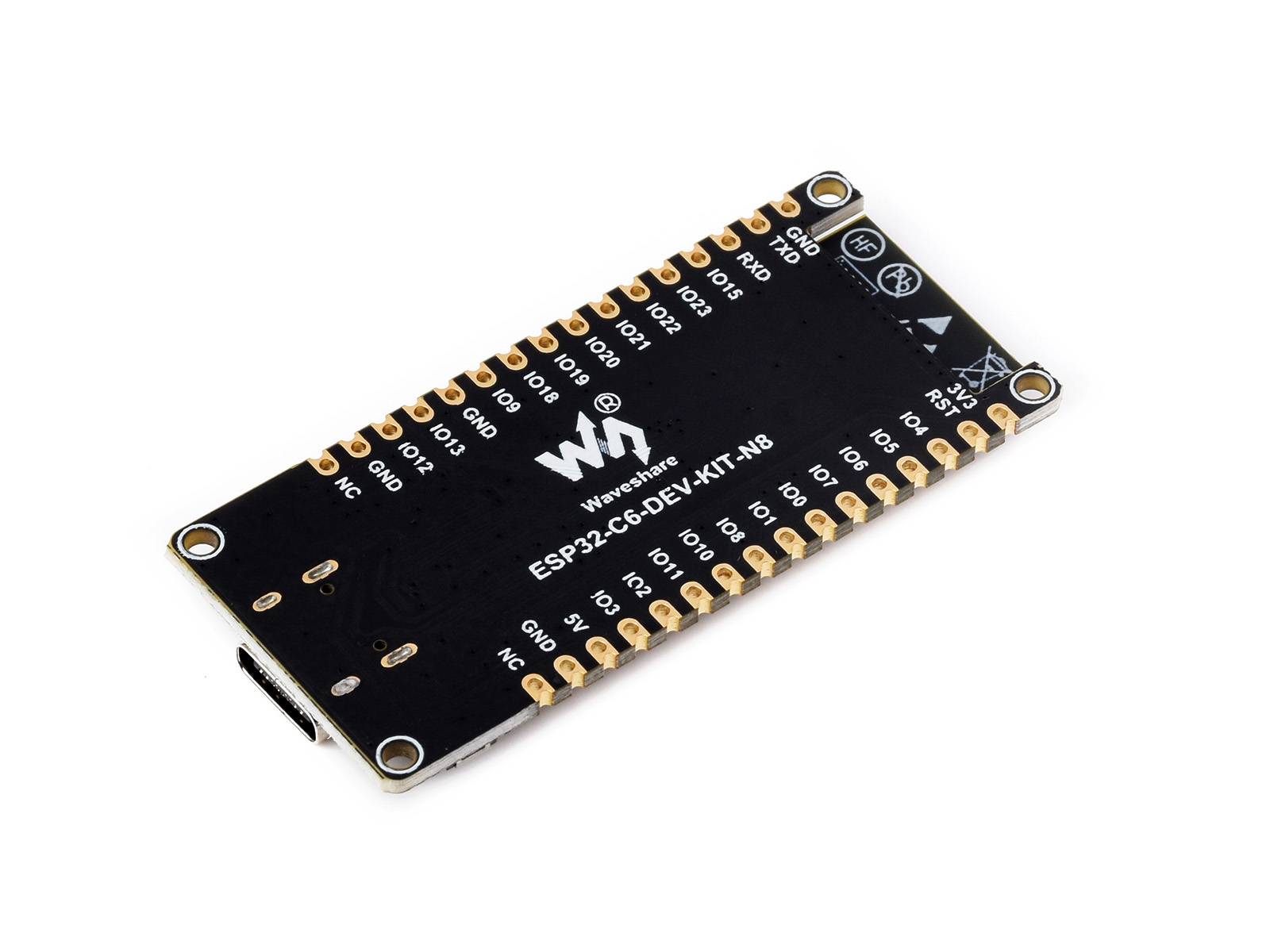 WaveShare ESP32-C6 Microcontroller WiFi 6 Development Board Pre-Soldered