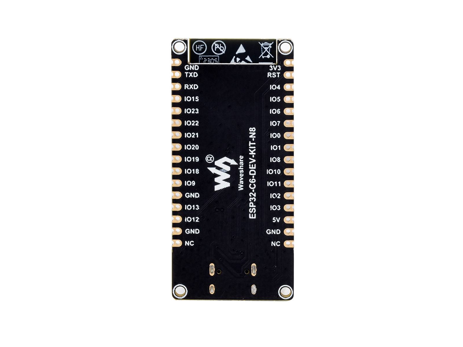 WaveShare ESP32-C6 Microcontroller WiFi 6 Development Board Pre-Soldered