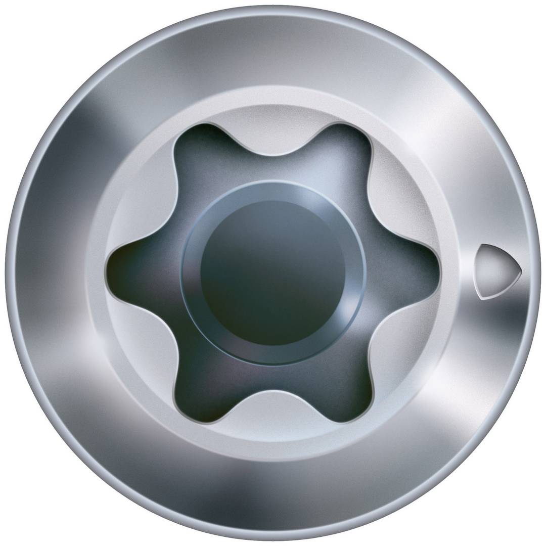 SPAX FEX-H Beschlagschraube Fensterschraube WIROX Teilgewinde Senkkopf T-STAR plus 4CUT-Spitze 4 x 30mm - 1000 Stück