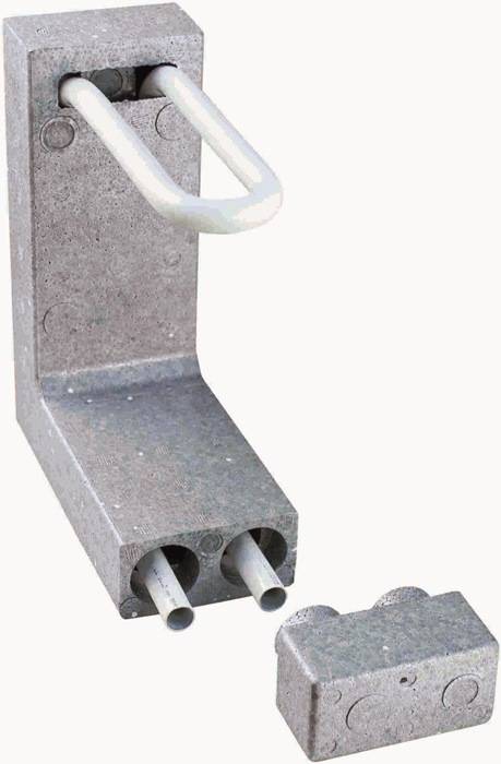 Multitubo Heizkörper-Anschlussbox 16mm, Rohrmittenabstand 215mm, PST