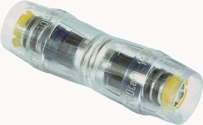 Multitubo Metall-Steck-Kupplung 20x20mm, Messing, verzinnt