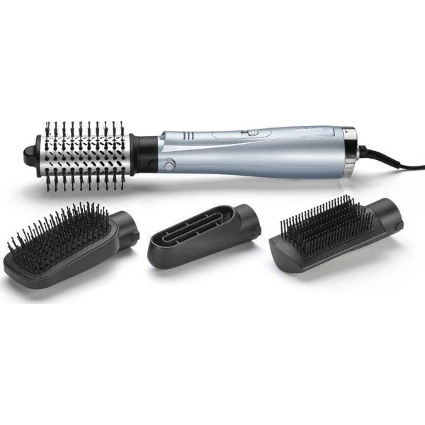 BaByliss Hydro Fusion AS774E Warmluftbürste eisblau BaByliss Hydro Fusion AS774E Warmluftbürste eisblau