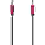 Hama Audio-Kabel Flexi-Slim, 3,5-mm-Klinken-Stecker, vergold, Rot, 0,75 m (00200727)