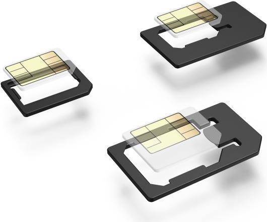 HAMA SIM-KARTEN-ADAPTER, 5-TEILIGES SET