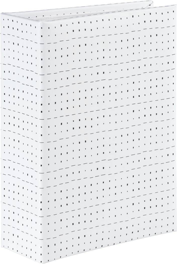 hama 00007237 Minimax-Album "Graphic", für 100 Fotos im Format 10x15 cm, Squares
