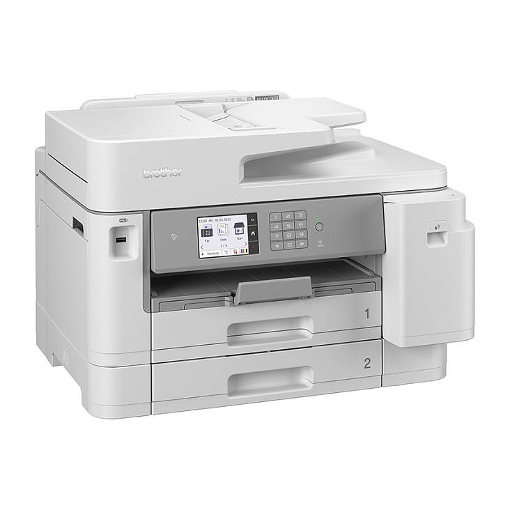 Brother MFC-J5955DW, Tintenstrahl, Farbdruck, 1200 x 4800 DPI, A3, Direktdruck, Weiß