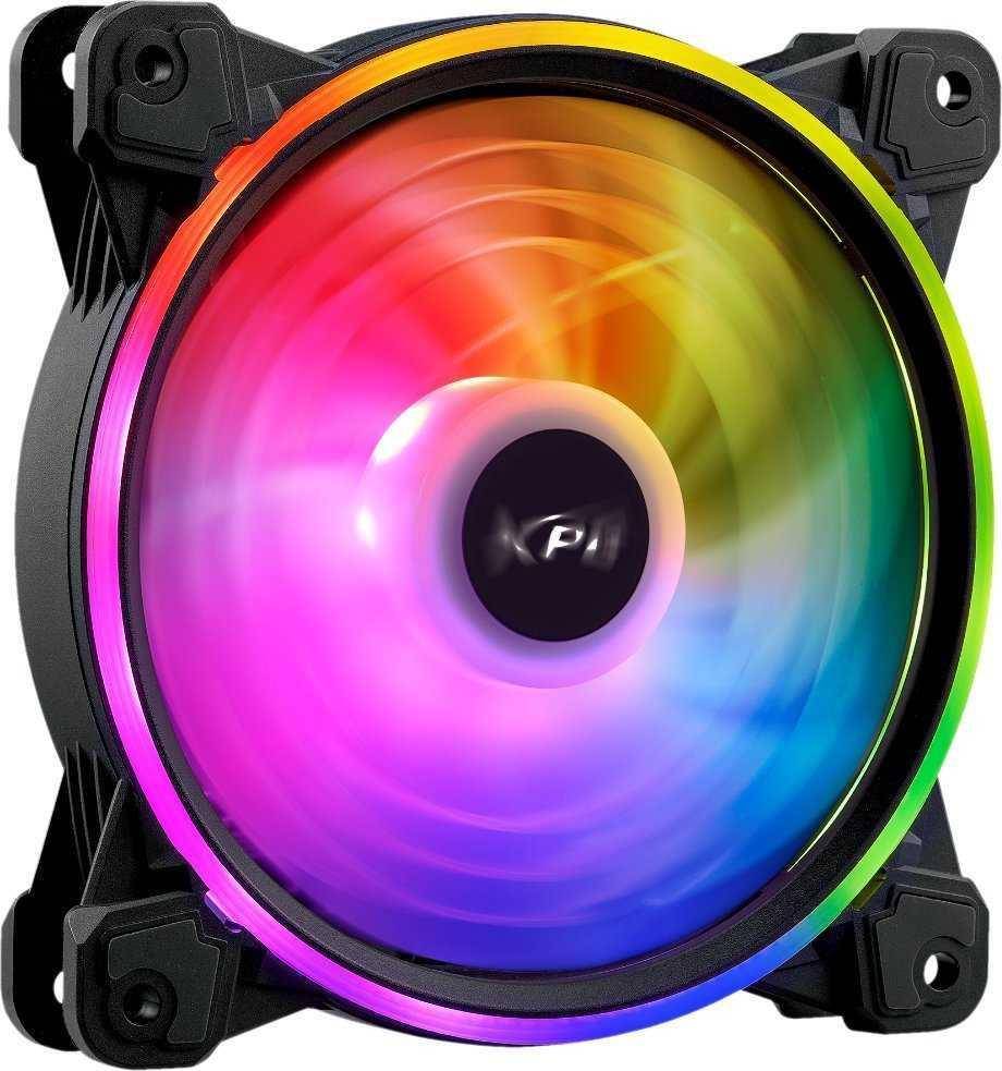 XPG Lüfter Hurricane 120 120mm ARGB PWM Fan schwarz retail - 600 rpm - 12 V61,5