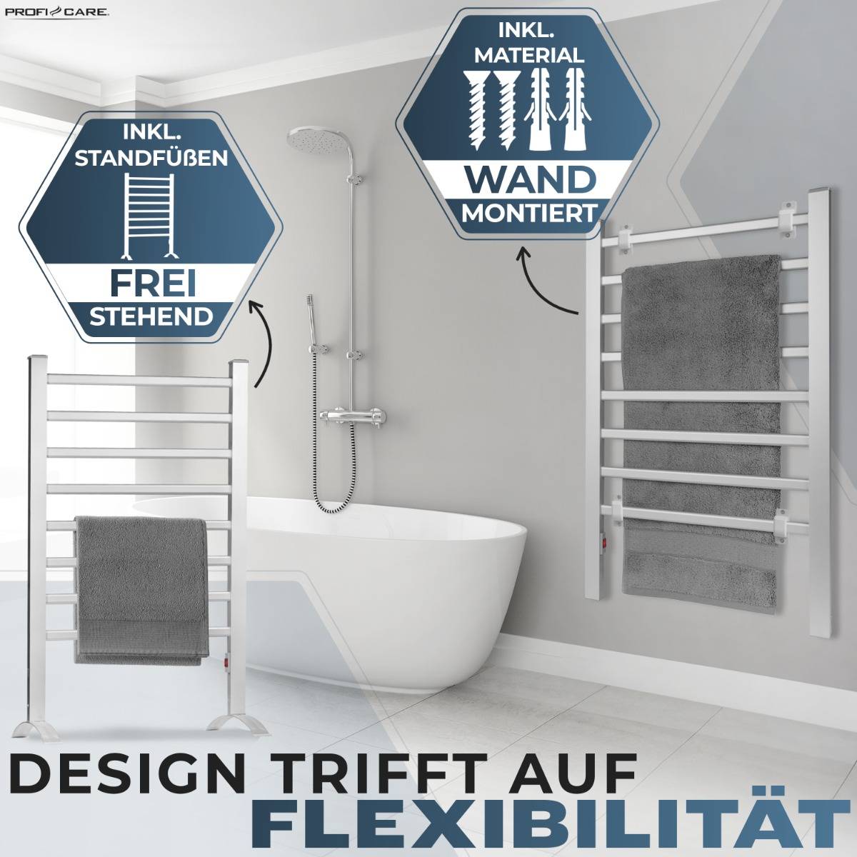 ProfiCare Elektrischer Handtuchwärmer PC-EHW 3115