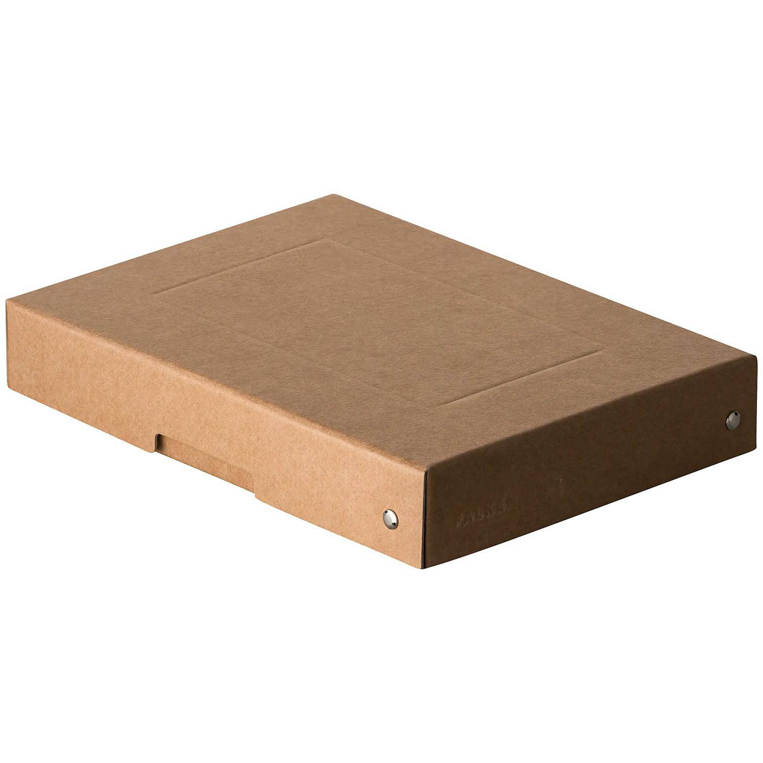 Falken 5x PURE Box Nature DIN A5, Füllhöhe 40 mm braun - Braun - 22001808F