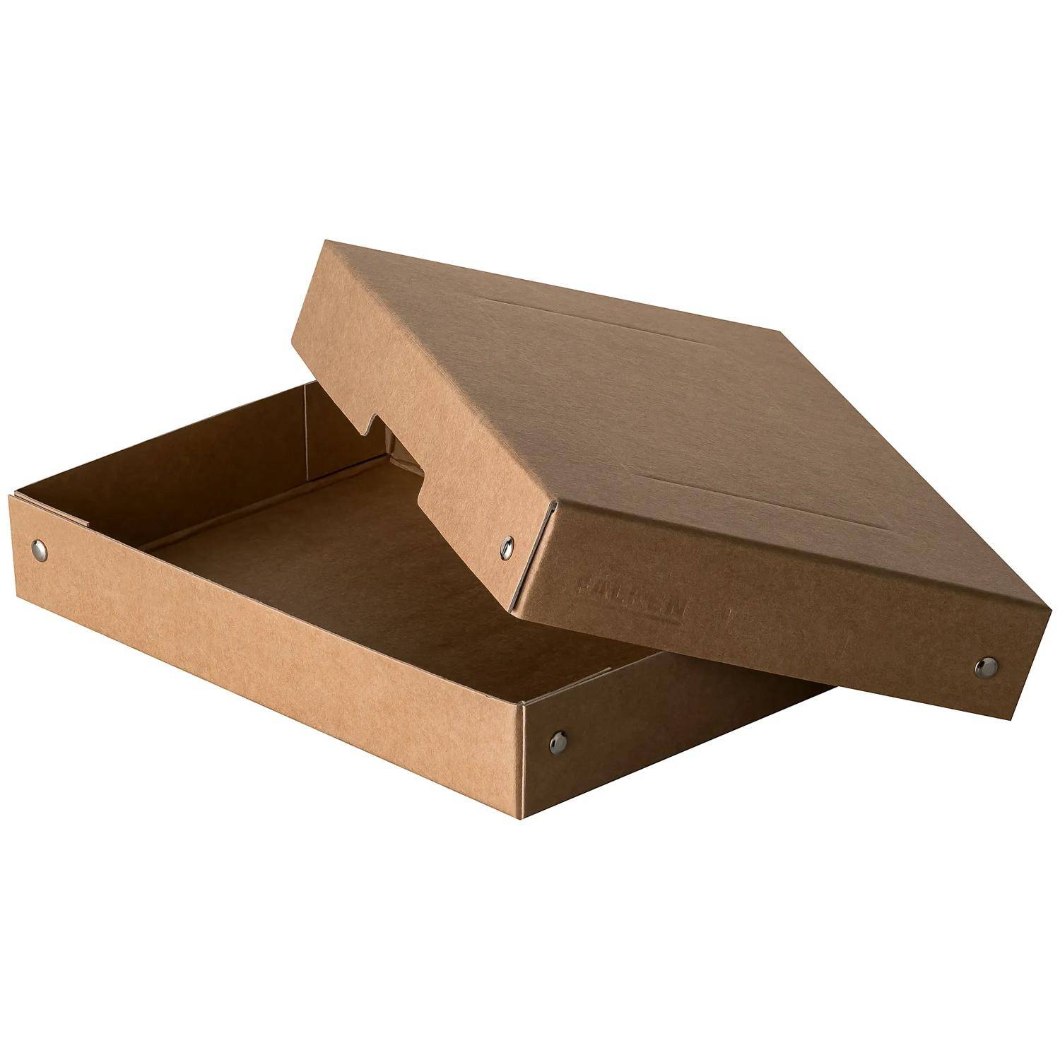 Falken 5x PURE Box Nature DIN A5, Füllhöhe 40 mm braun - Braun - 22001808F