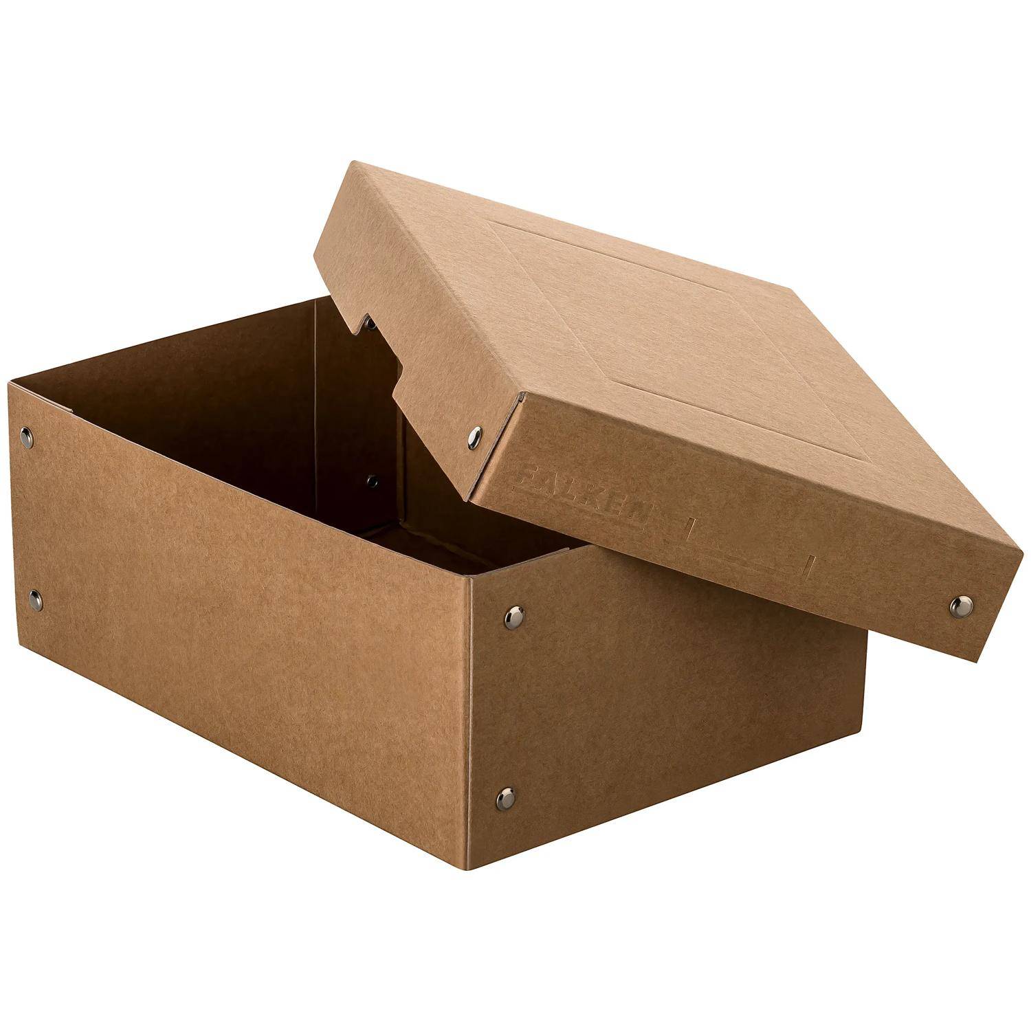 Falken 5x PURE Box Nature DIN A5, Füllhöhe 100 mm braun - Braun - 22001816F