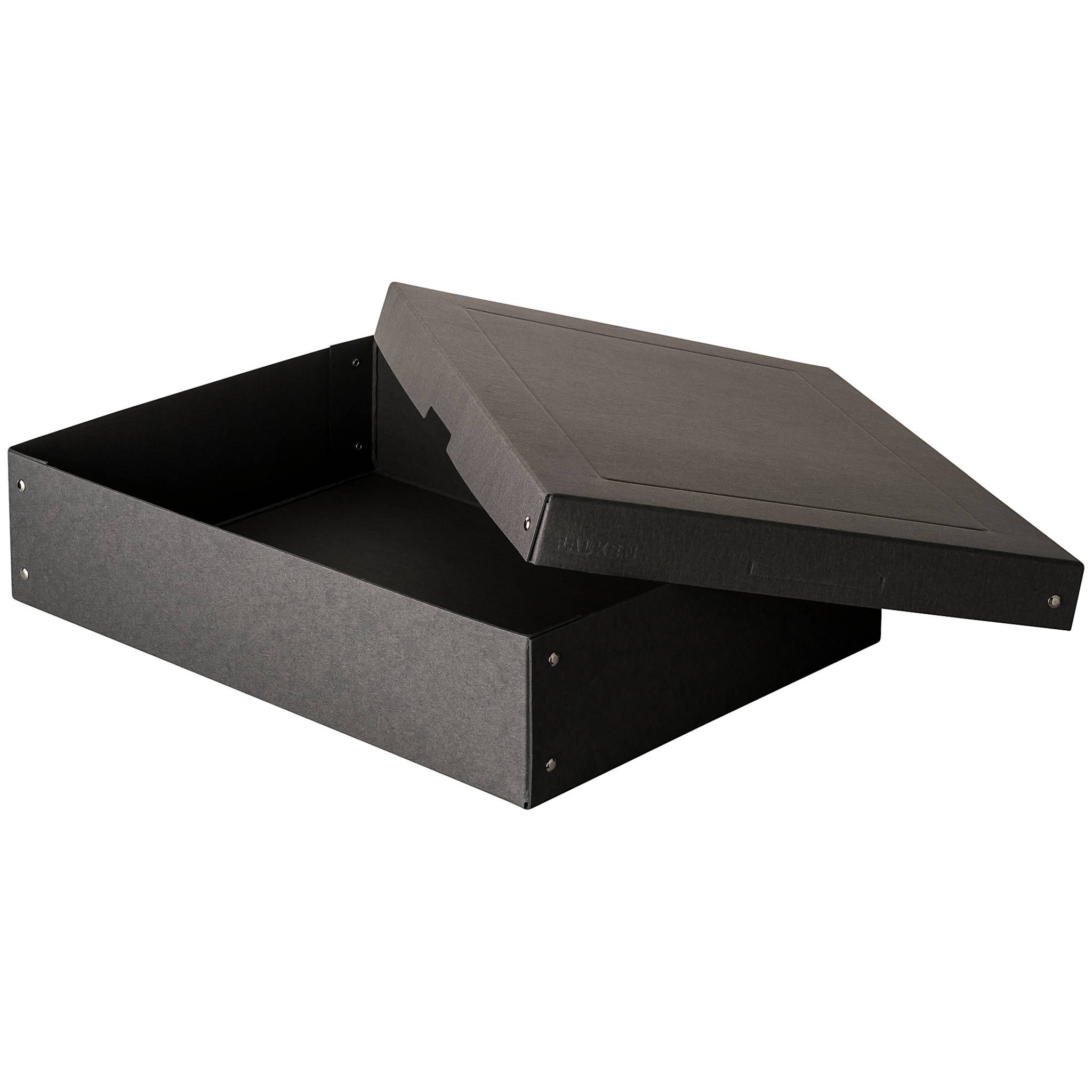 Falken 5x PURE Box Black DIN A3, Füllhöhe 100 mm schwarz - Schwarz - 22001688F