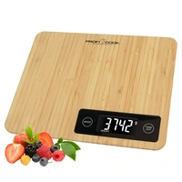 ProfiCook Bambus-Küchenwaage PC-KW 1271 ProfiCook Bambus-Küchenwaage PC-KW 1271