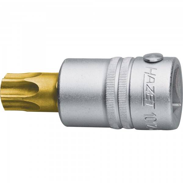 HAZET Schraubendreher-Steckschlüsseleinsatz ∙ TORX® 1012-T80 ∙ Vierkant hohl 20 mm (3/4 Zoll) ∙ Innen TORX® Profil ∙ T80