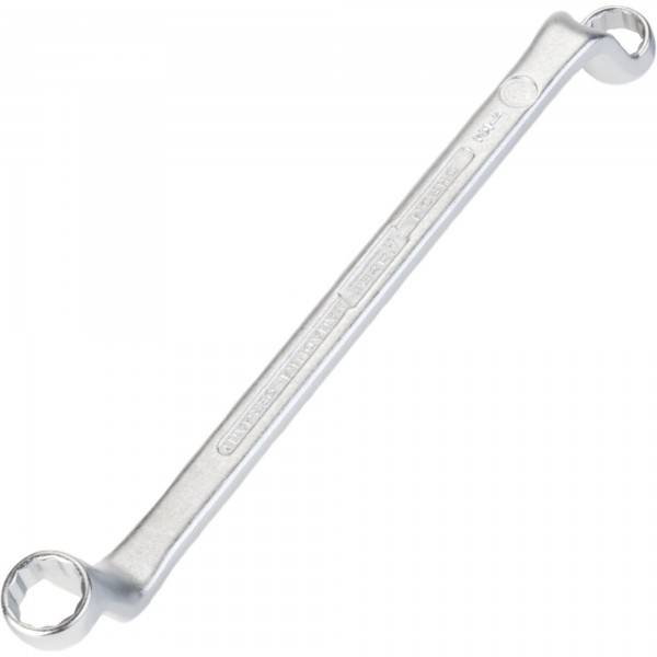 HAZET Doppel-Ringschlüssel 630A-1/2X9/16 ∙ Außen Doppel-Sechskant Profil ∙ 1⁄2 x 9⁄16 ″