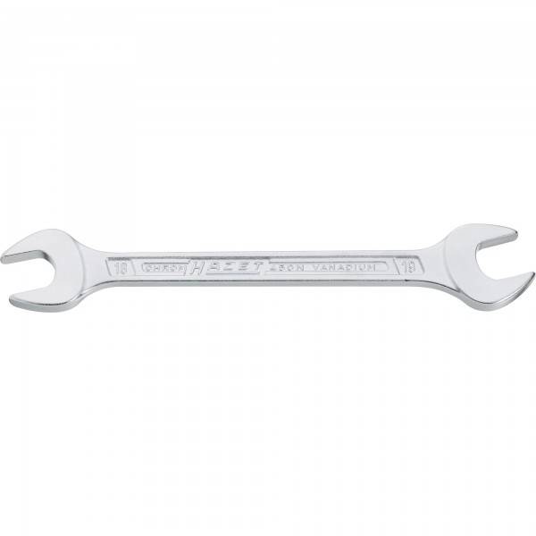 HAZET Doppel-Maulschlüssel 450NA-1/2X9/16VKH ∙ Außen Sechskant Profil ∙ 1⁄2 x 9⁄16 ″