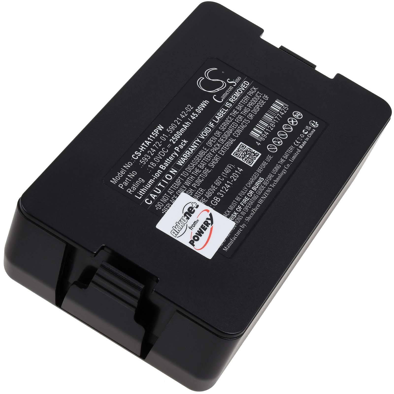Akku kompatibel mit Husqvarna Typ 590 81 01-02, 18V, Li-Ion
