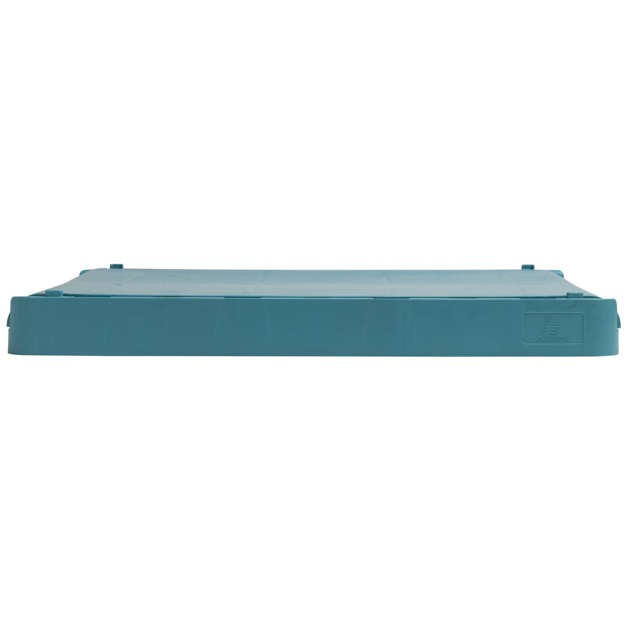 Exacompta 4x The Smart Case klappbare Maxi-Box A4+ Skandi Bleu Pacifique 27234D