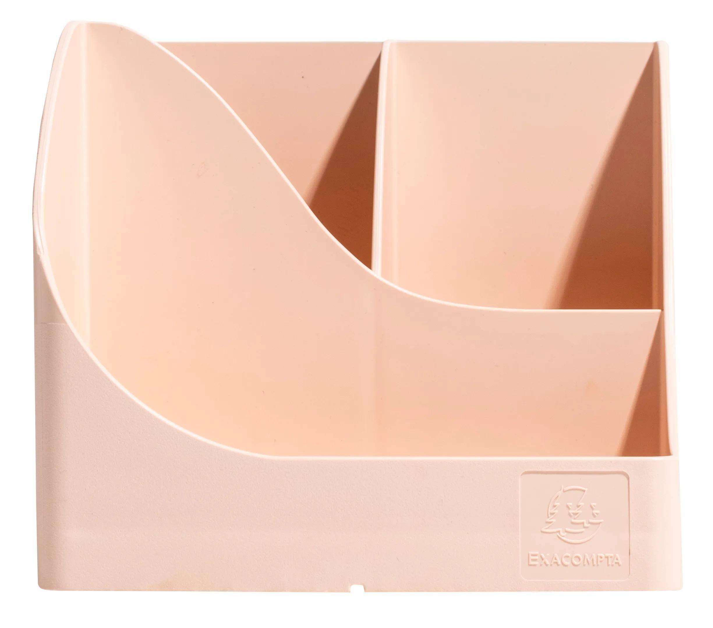 Exacompta 4x Stifteköcher Pen Wave, Skandi - Nude - 69531D