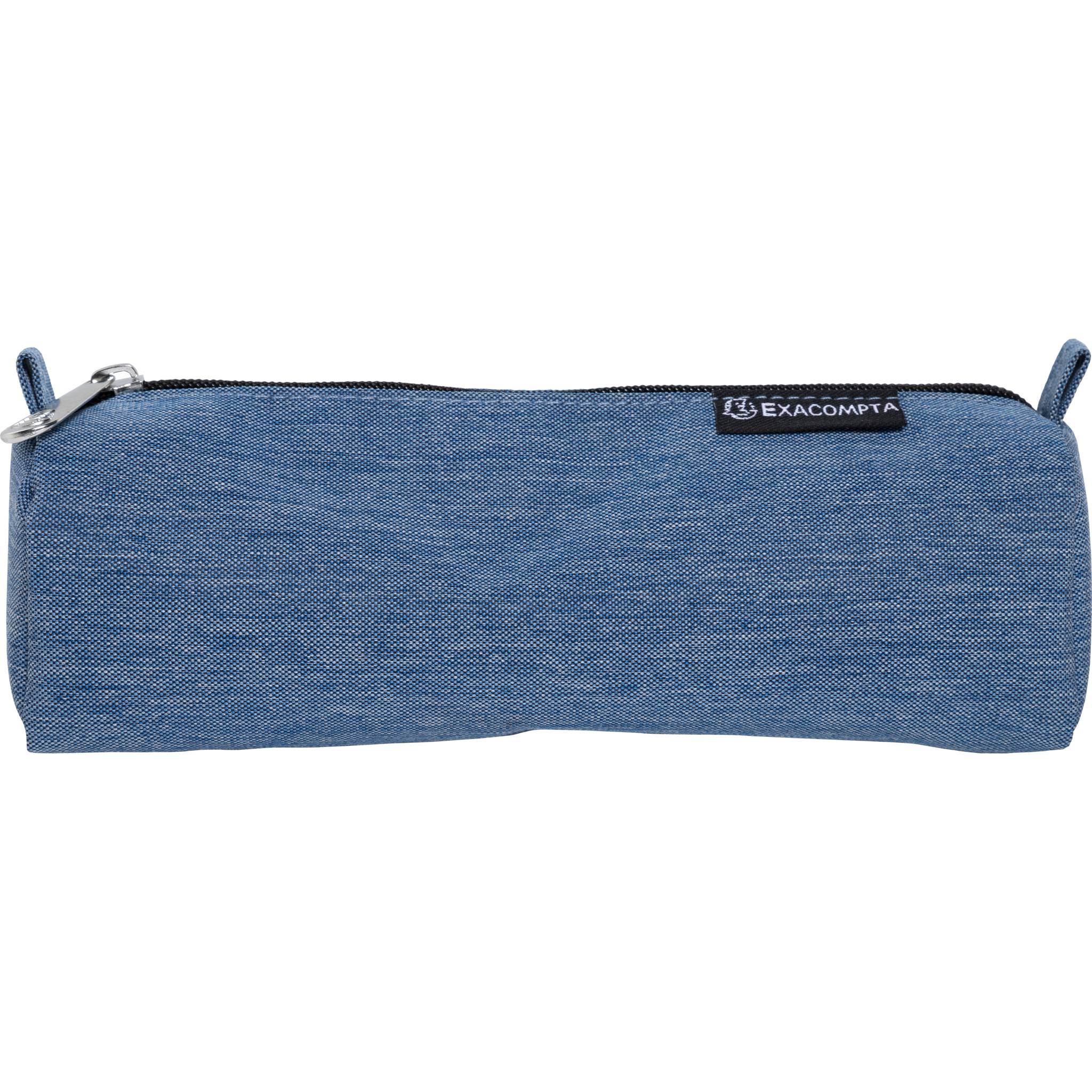 Exacompta 6x Schlampermäppchen mittelrund Denim 500 21x6x75 cm 3 sortiert 52780E
