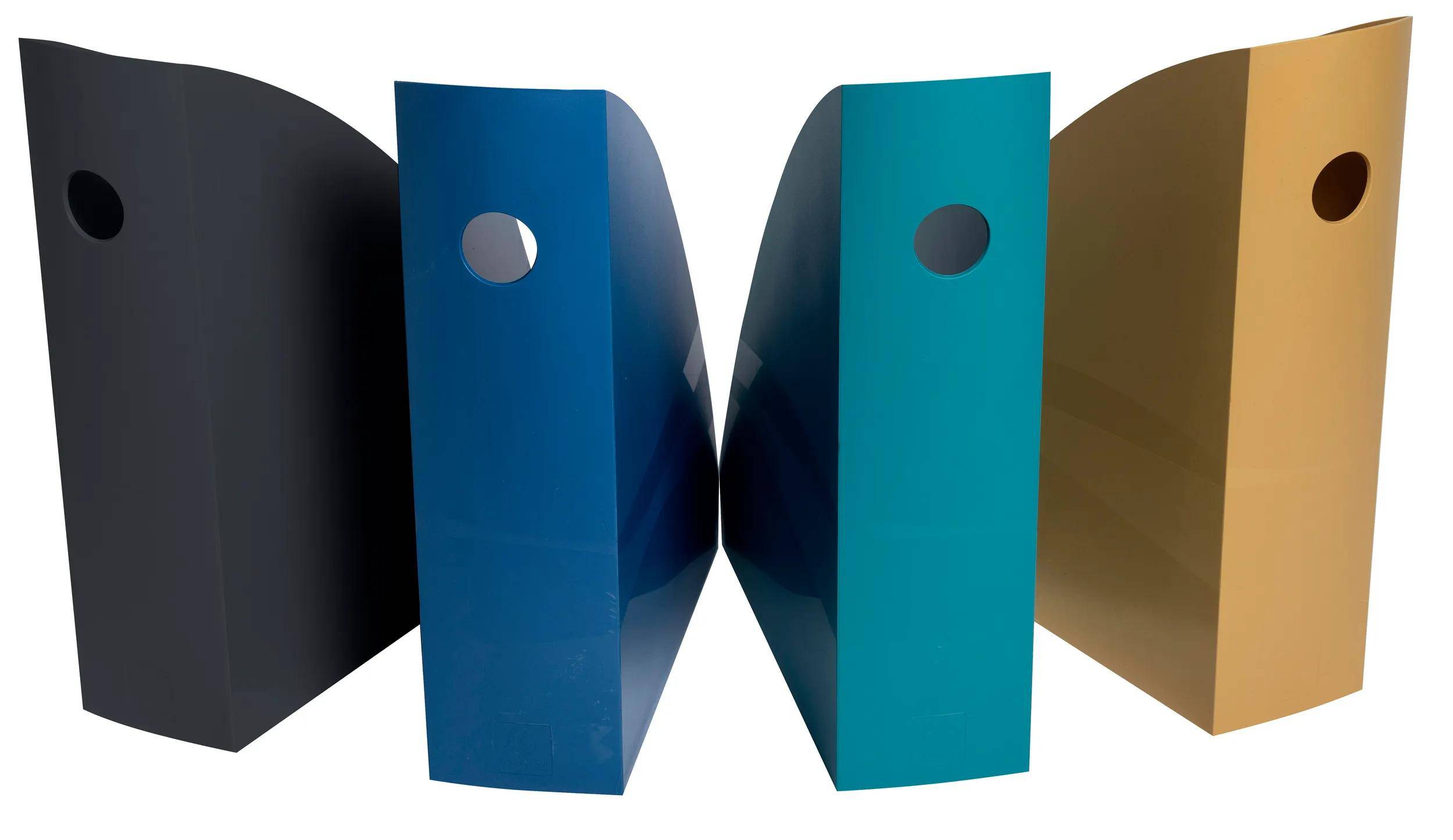Exacompta Set mit 4 Mag Cube, Stehsammler, Neo Deco - sortiert - 182505SETD