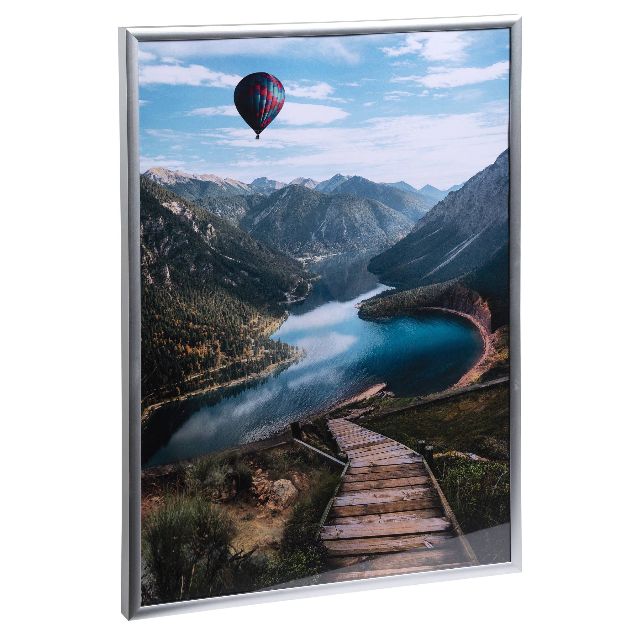 Exacompta 12x Fotorahmen A3 aus Aluminium, Exacryl - Kristall - 83758D