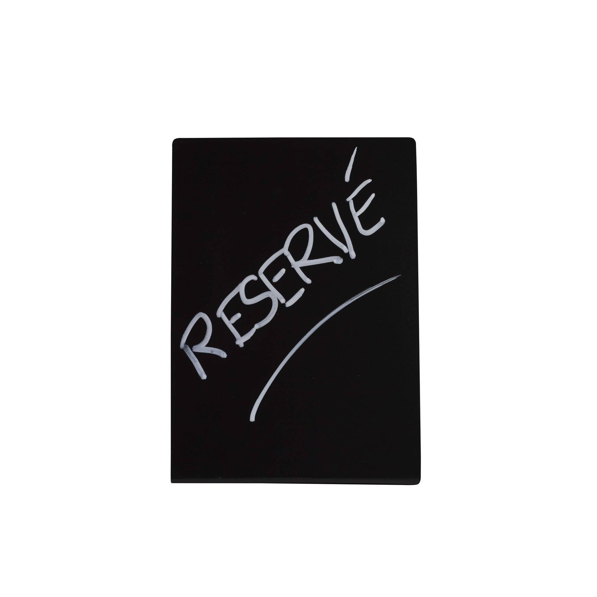 Exacompta 20x geneigte Schiefertafel A6 - Schwarz - 86230D