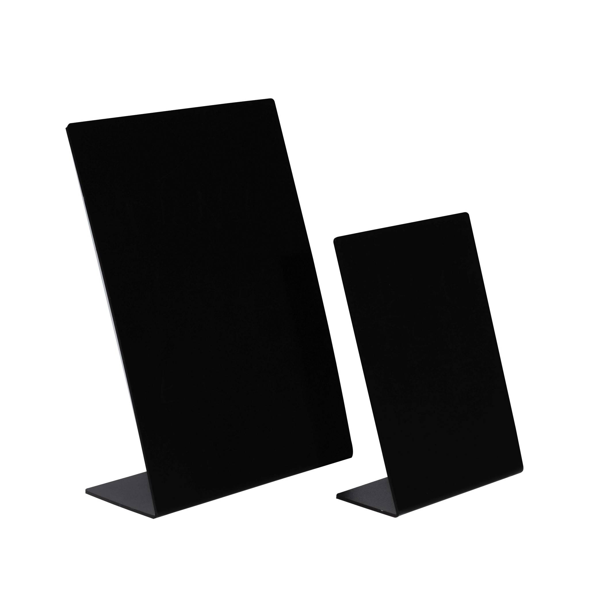 Exacompta 20x geneigte Schiefertafel A6 - Schwarz - 86230D