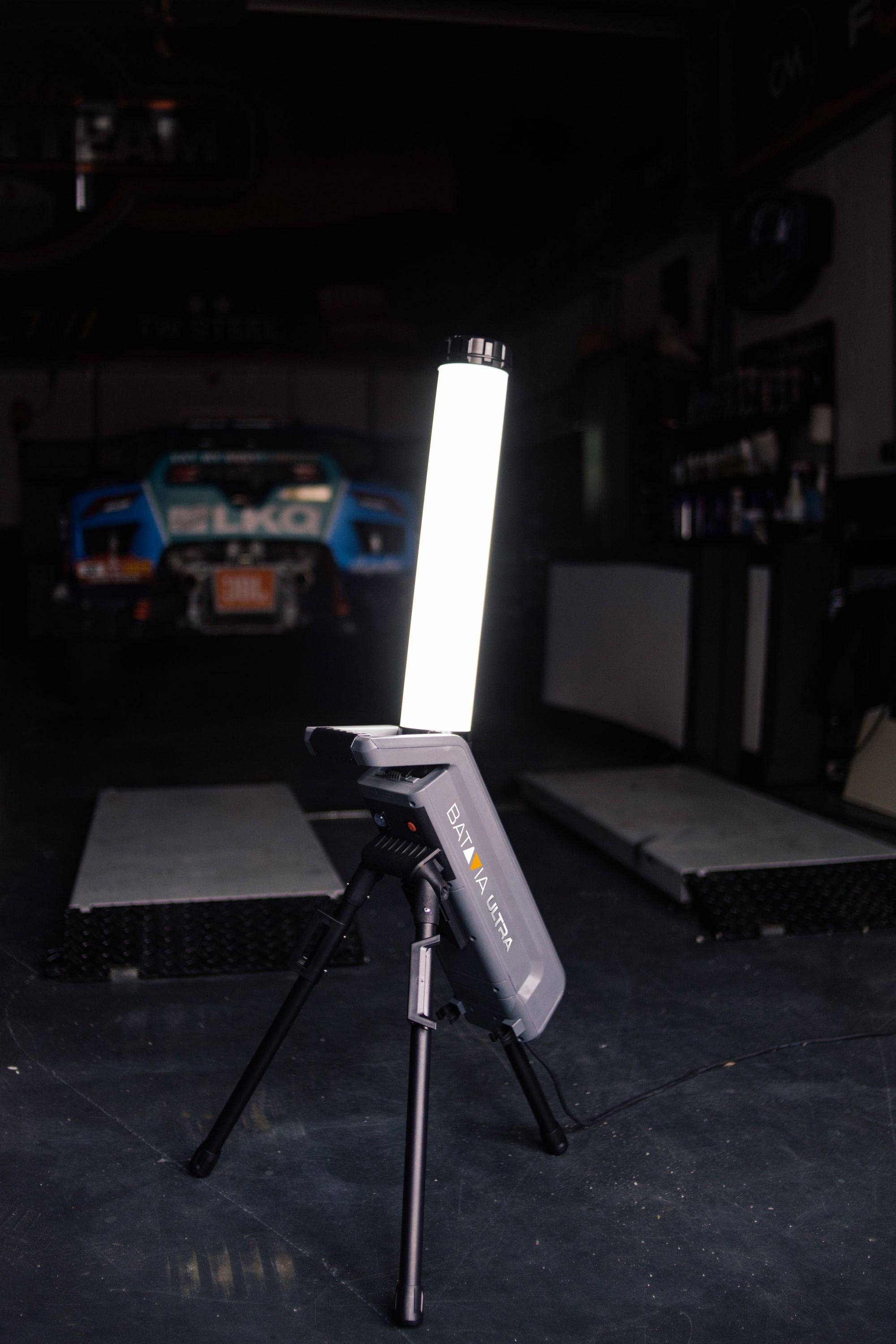 BATAVIA Akku-Hybrid-LED-Arbeitsleuchte 360°, Solo