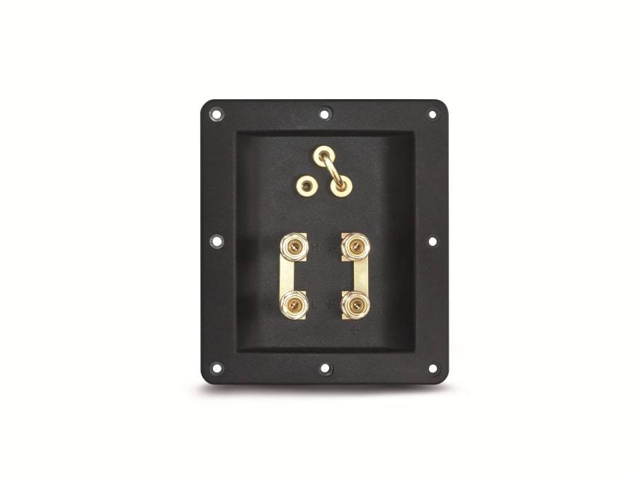 Dynavox - Bi-Amping-Anschlussterminal mit Steckbrücke