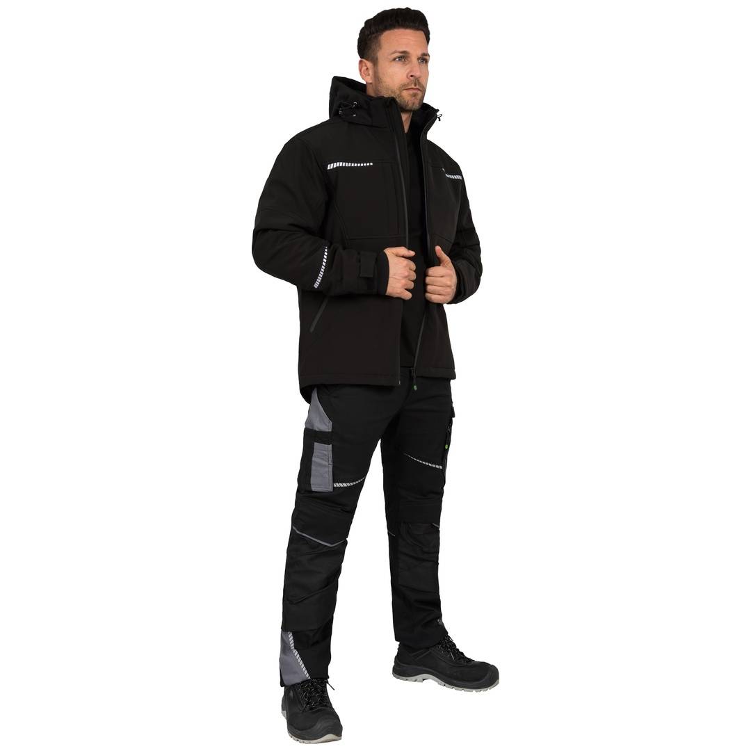 Leibwächter CAI Casual Line, Winter Softshell NEU, schwarz, Gr. XL CAI05XL