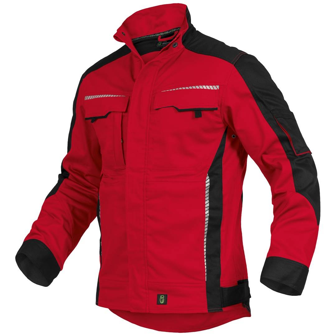 Leibwächter Bundjacke Flex-Line FLEXJ Gr. 4XL rot/schwarz