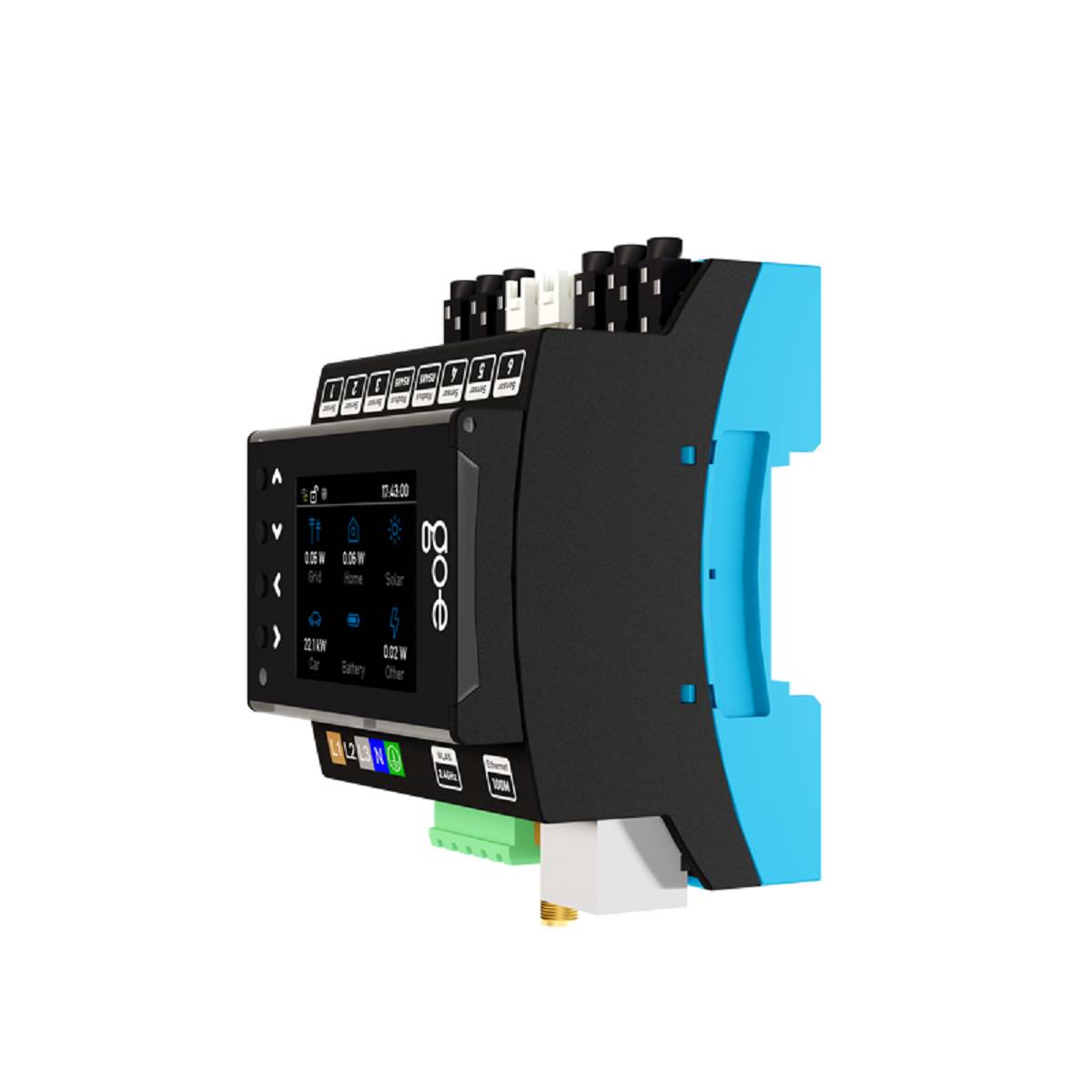 go-e CH-30-01 - Controller-Schalter - Schwarz - 230 V - 230 - 400 V - 50 Hz - 72