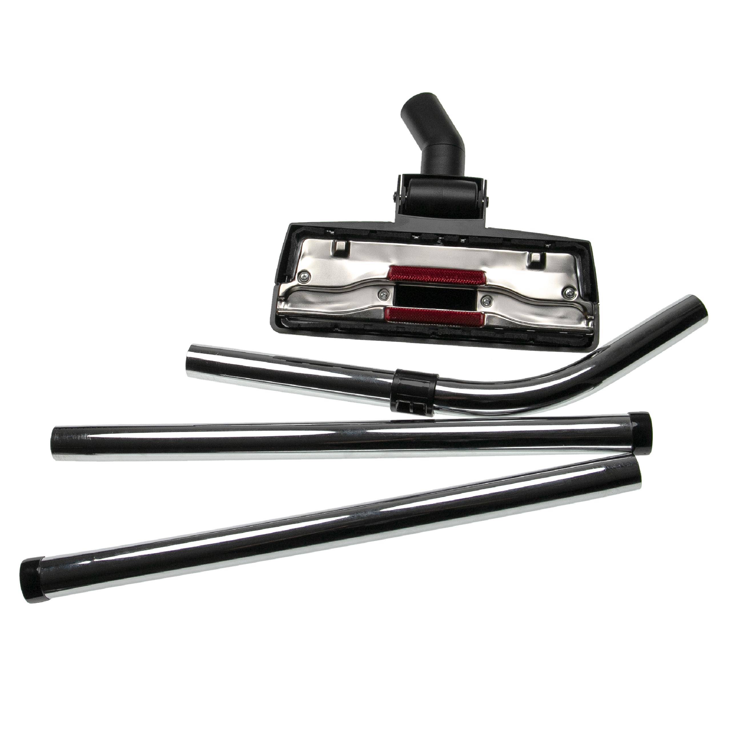 vhbw 5-tlg. Zubehör-Set kompatibel mit Numatic NED570, NPV 180 22, NED900, NPV 180 Staubsauger - Bodendüse, Schlauch