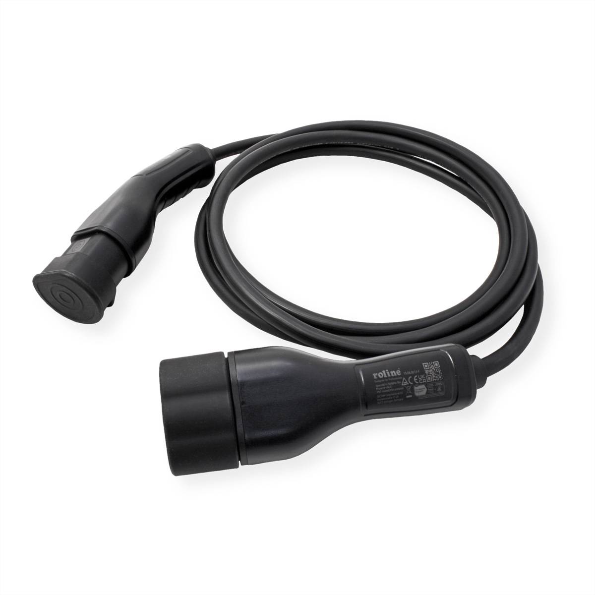 ROLINE E-Auto Ladekabel Typ2, 3-phasig, 480VAC (3P+N+E), 16 A, 11 kW, 7,5 m