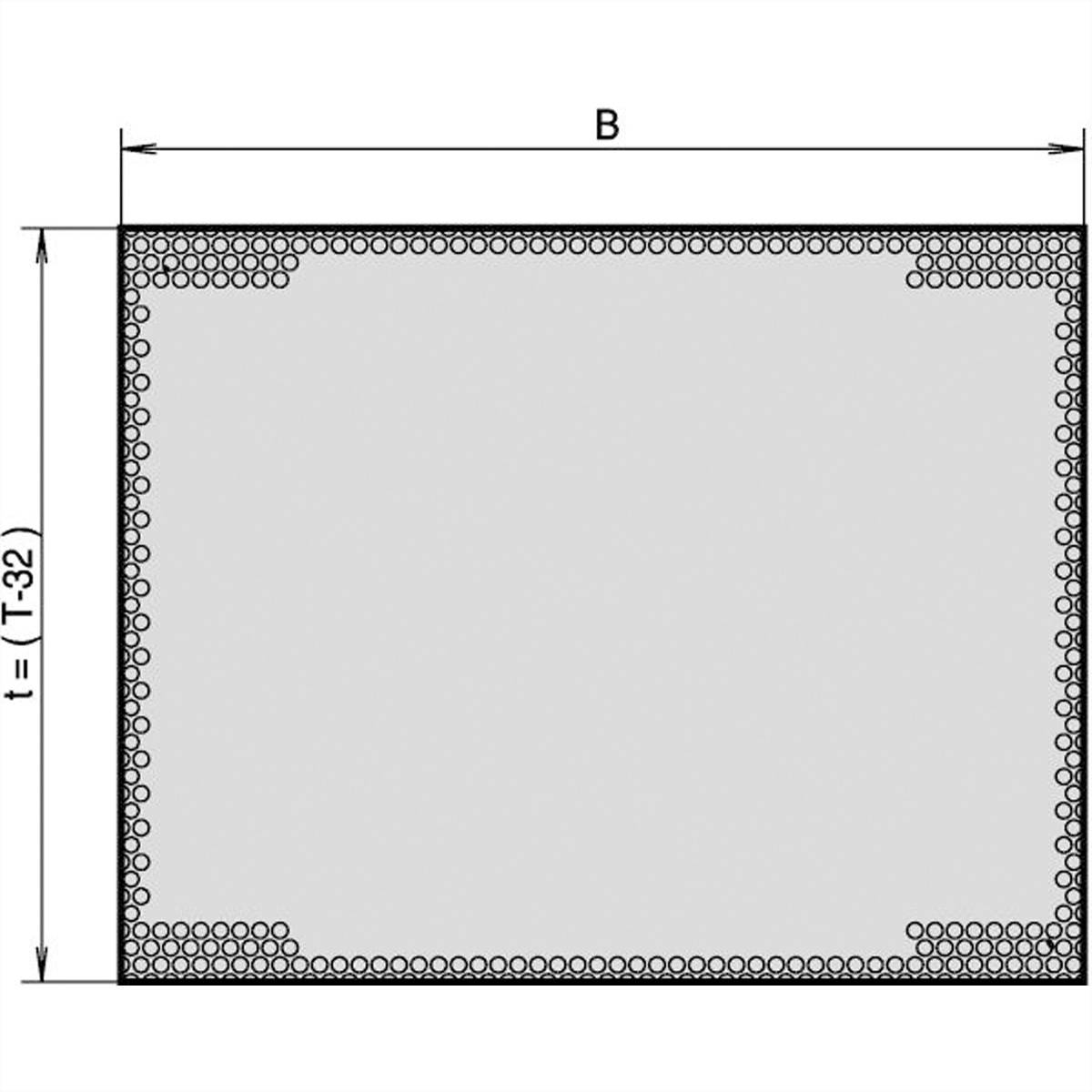 SCHROFF Abdeckblech Standard, 160 mm tief - ABDECKBLECH 84TE 160T 2STK 19 Schränke &amp, Europac