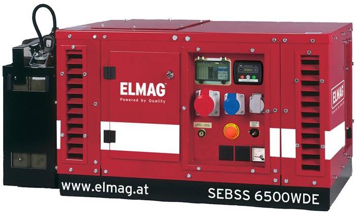 Stromerzeuger SEBSS 15000WDE-AVR-DSE3110 Motor-L.15kW m.HONDA-Motor GX690 Benzin