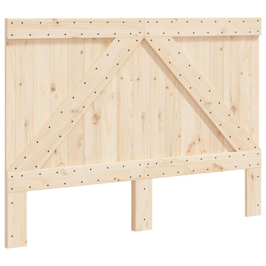 vidaXL Kopfteil 140x104 cm Massivholz Kiefer