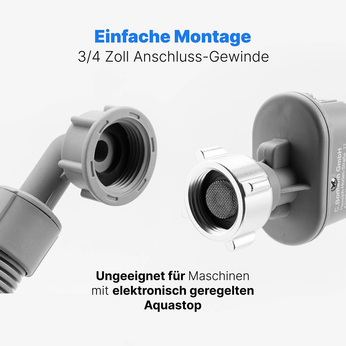 Bomann DA Sicherheitsschlauchsystem f.Geschirrsp/Waschma 8900410