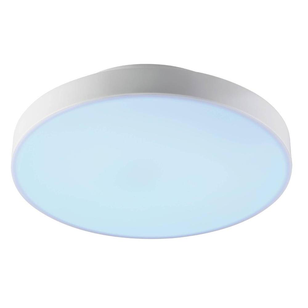 Eglo Connect Zigbee LED Deckenleuchte Turcona-Z RGBW in Silber 15,7W 1730lm